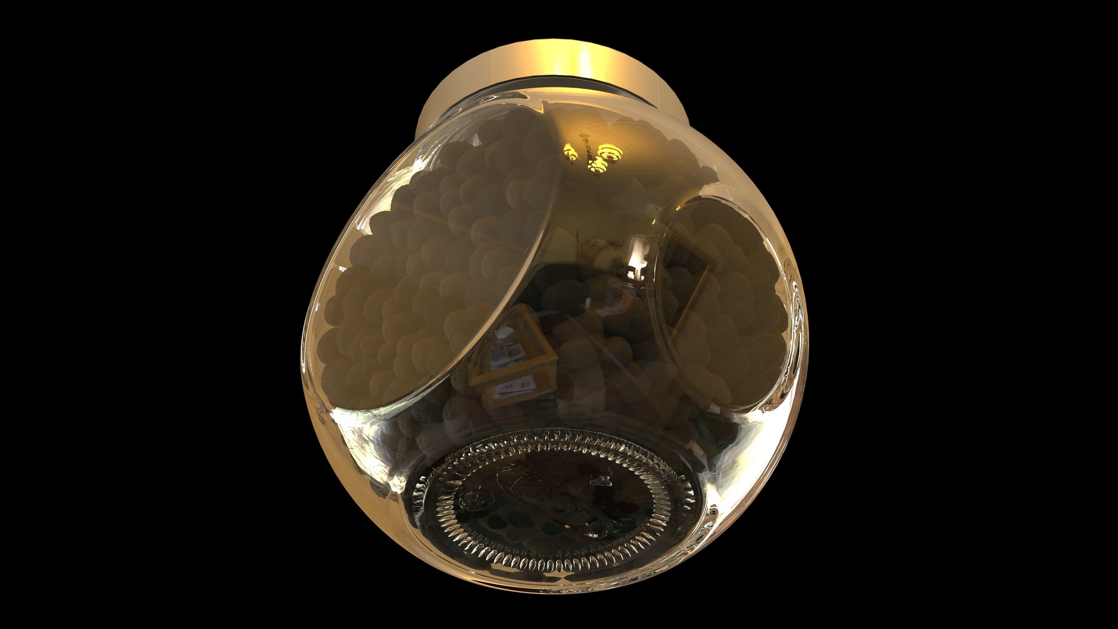 IKEA Spice Jar with English Pepper 3D model_1