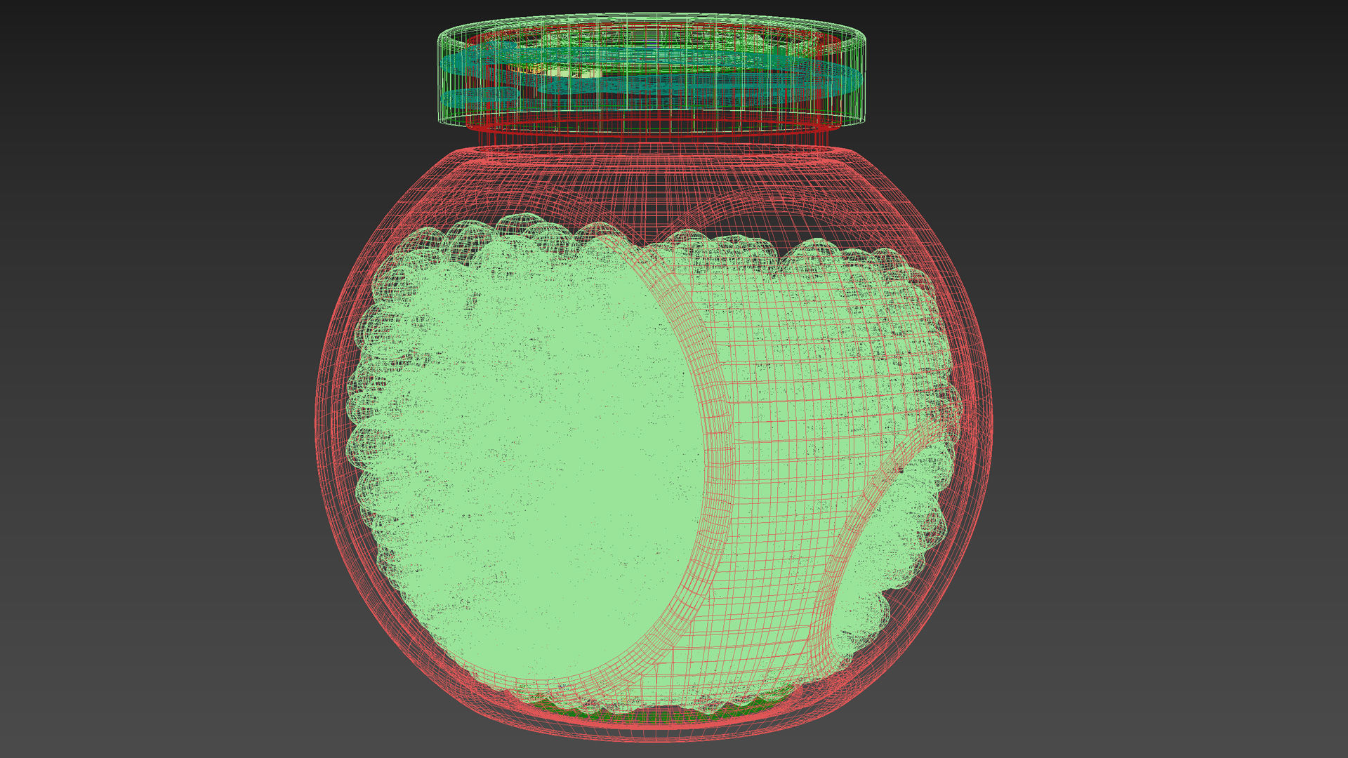 IKEA Spice Jar with English Pepper 3D model_5