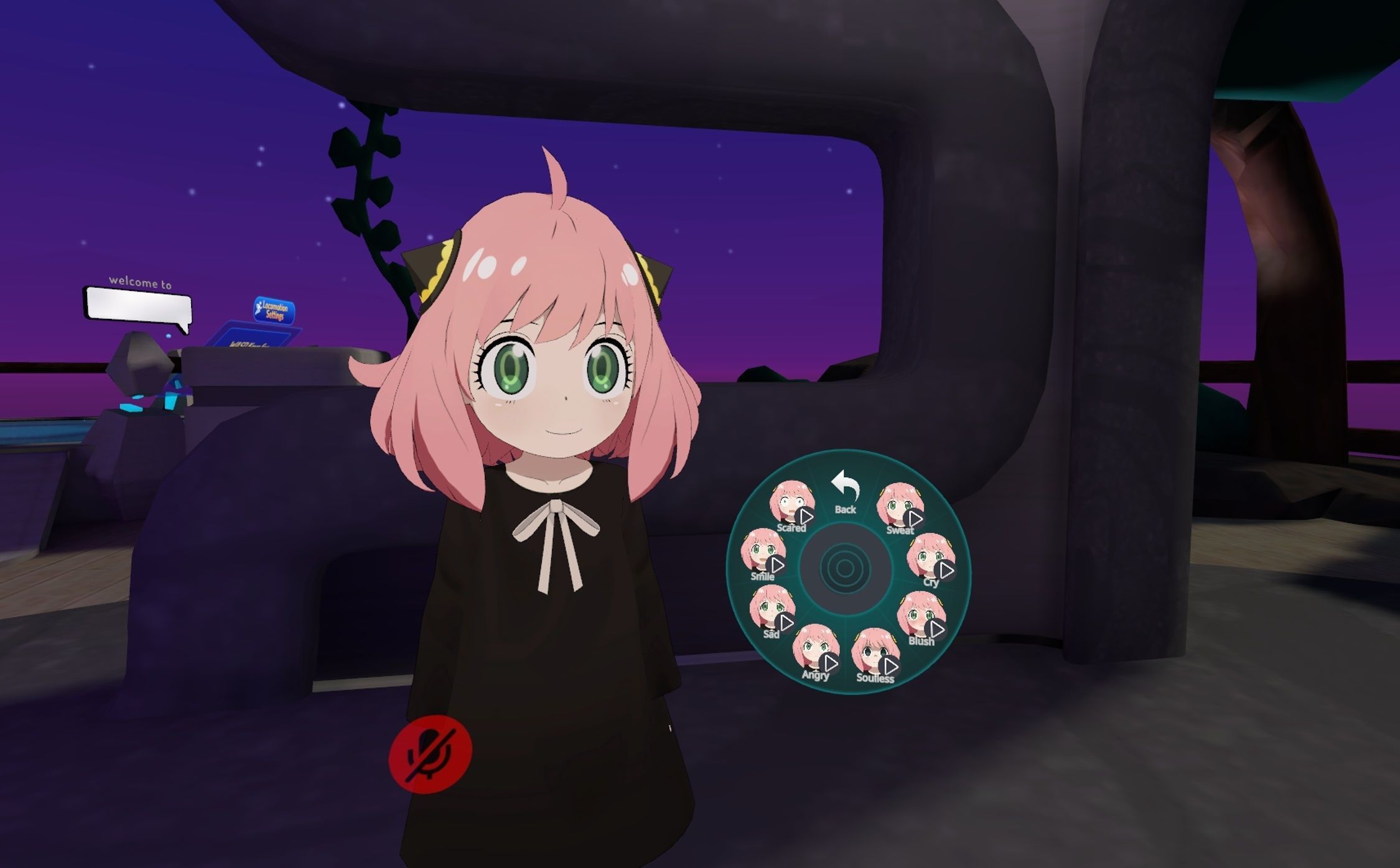 Anya Forger VRChat 3D model_9