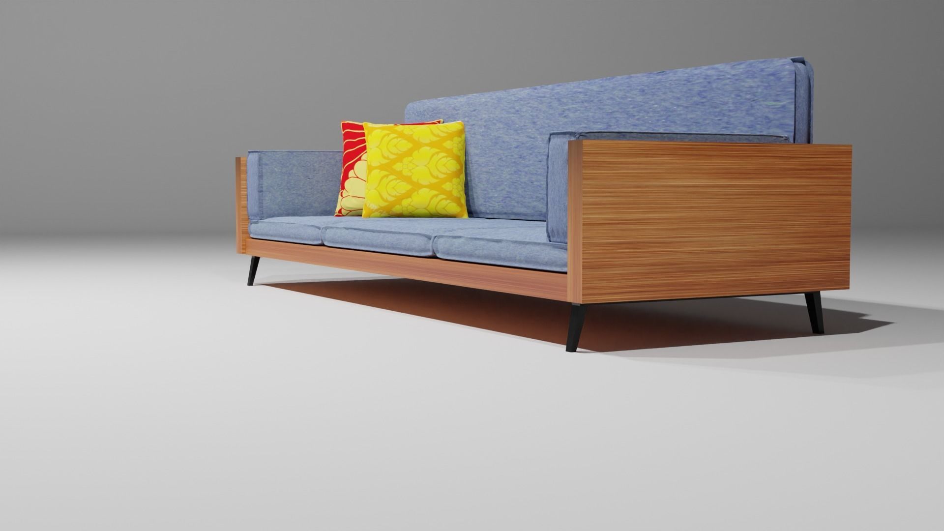 sofa for interior 3D model_1