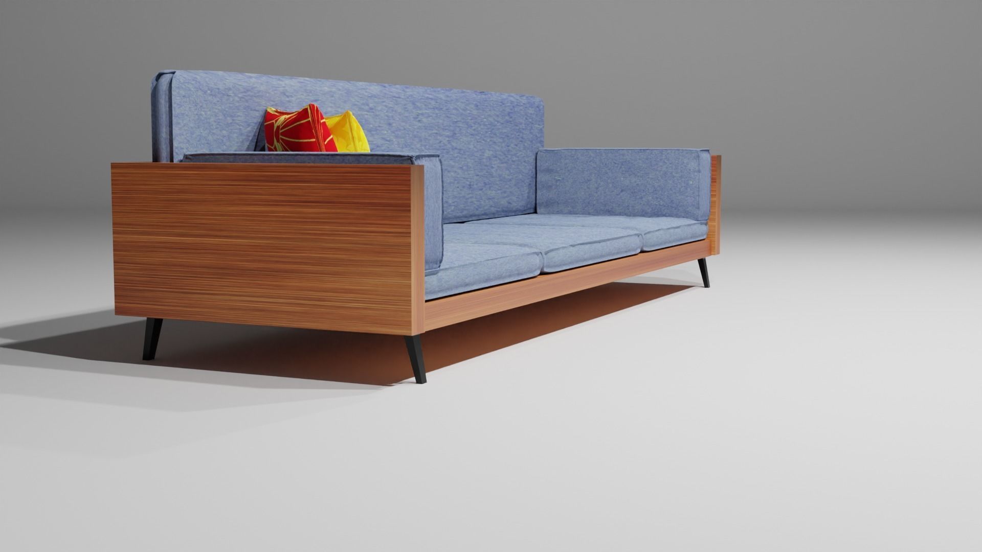 sofa for interior 3D model_2