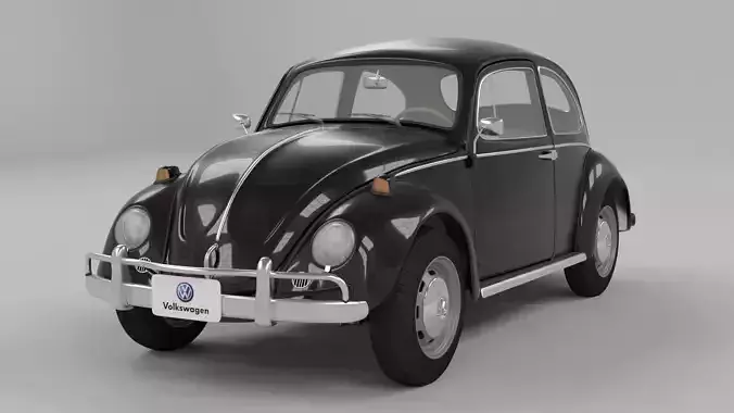 Volkswagen Beetle Fusca 1300 1963