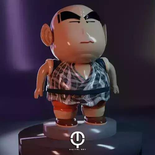 anime KLIRIN lowpoly