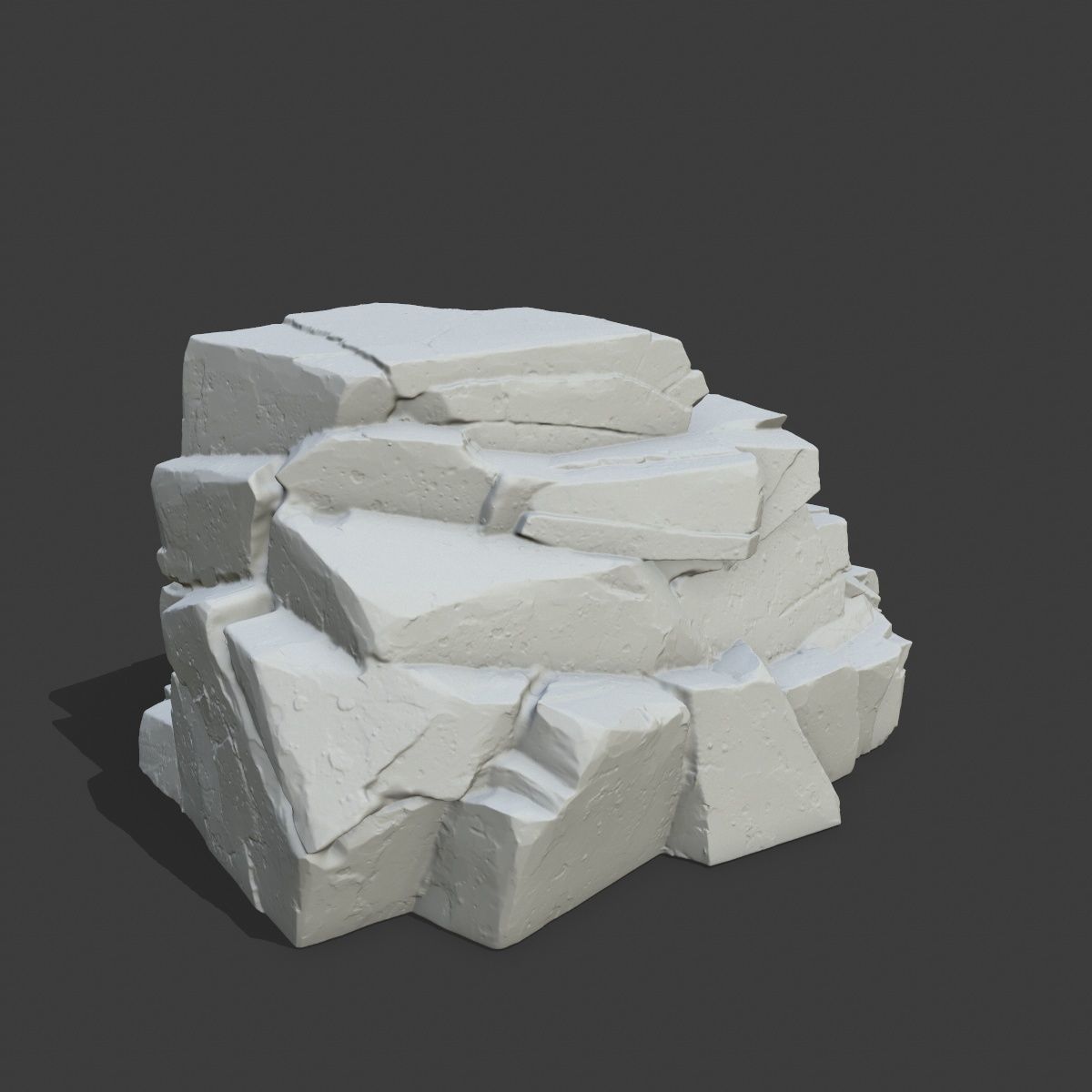 Print Rock 3D print model_7