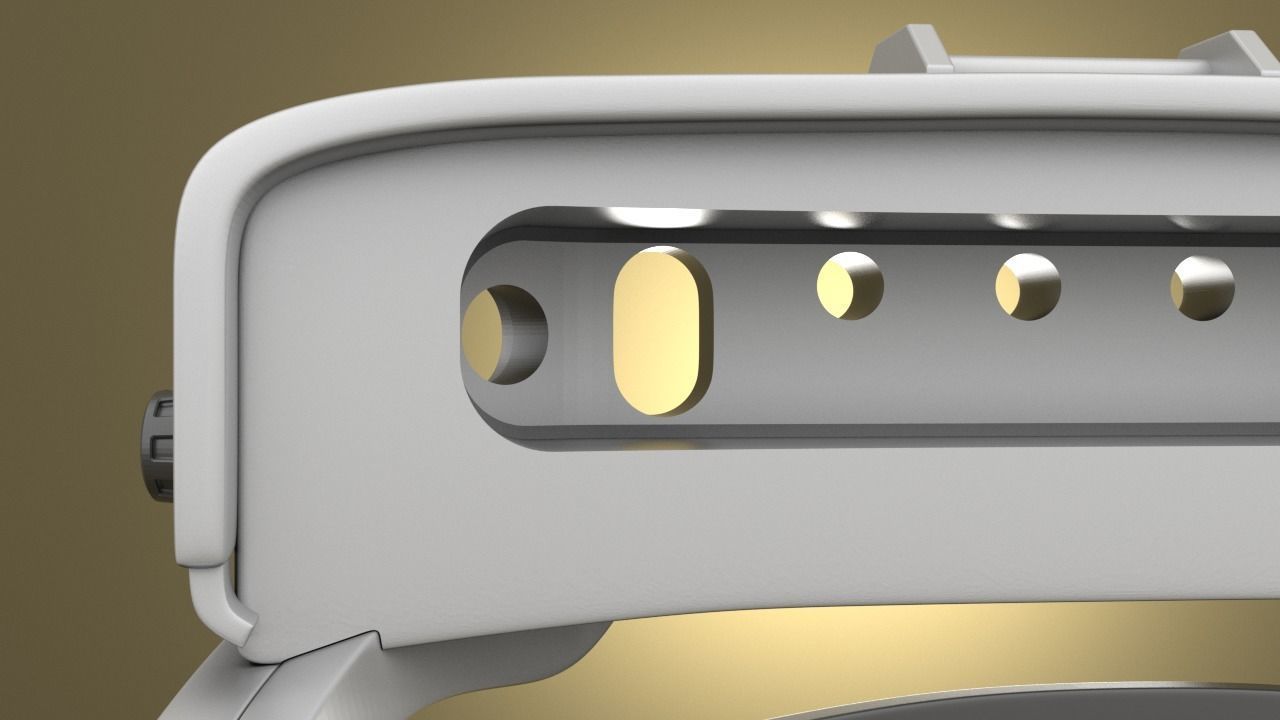 Airsoft Army IVAS goggles Hollow body 3D print model_10