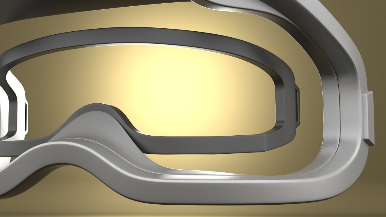 Airsoft Army IVAS goggles Hollow body 3D print model_15