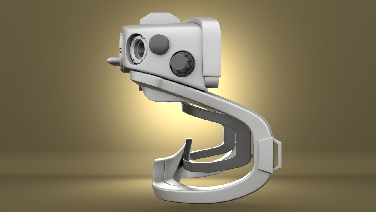 Airsoft Army IVAS goggles Hollow body 3D print model_19