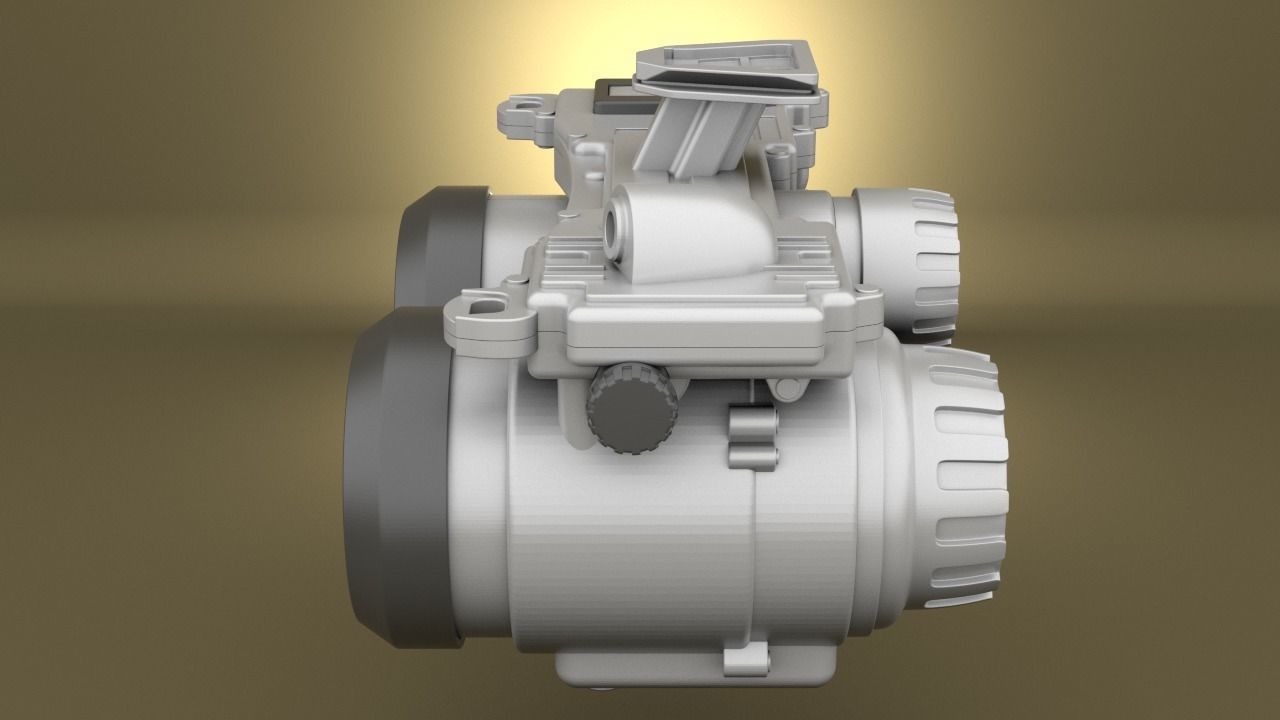 Airsoft PSQ-36 Thermal Fusion Night Vision Goggle Hollow body 3D print model_21