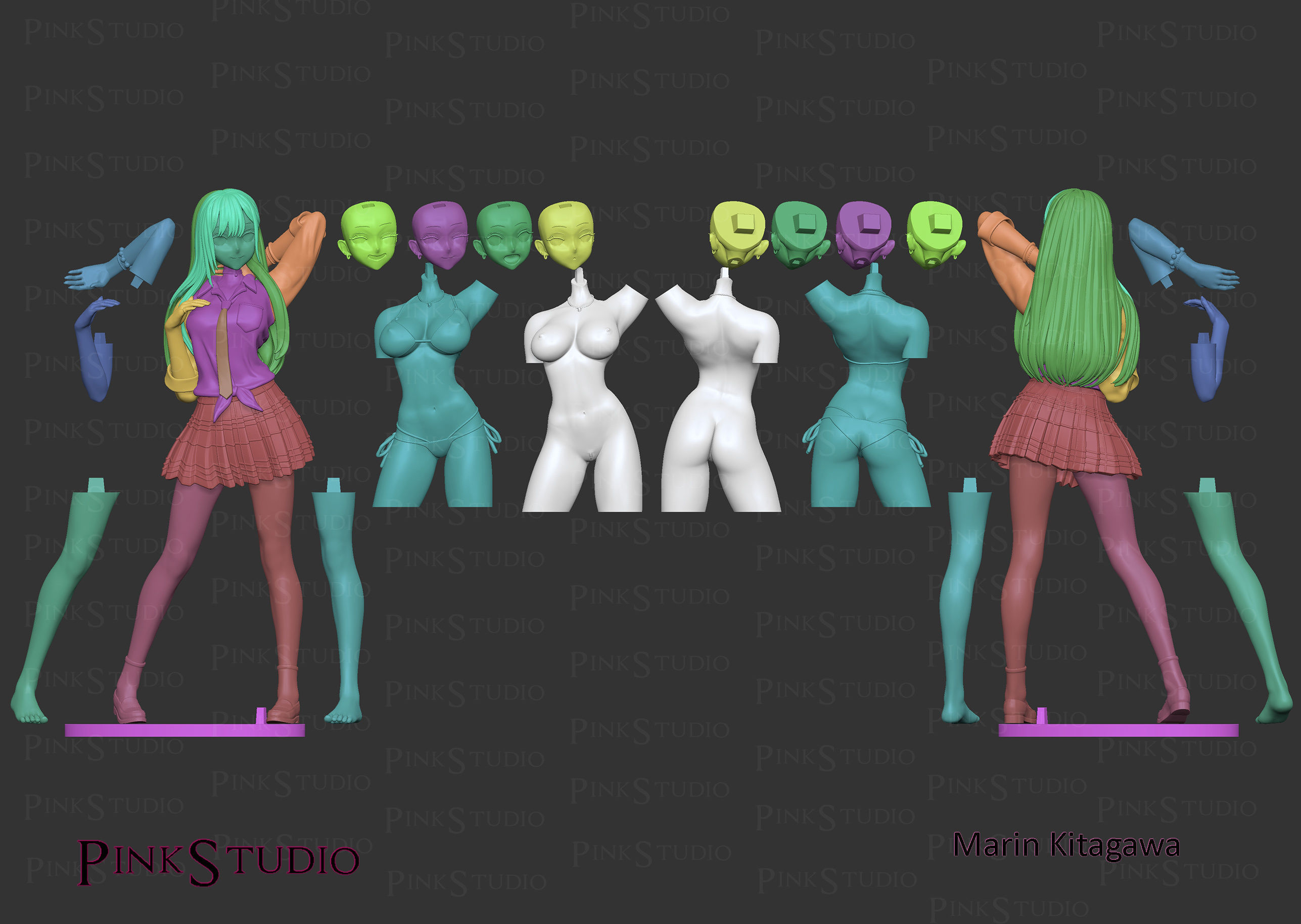 My Dress-Up Darling - Marin Kitagawa 3D print model_14