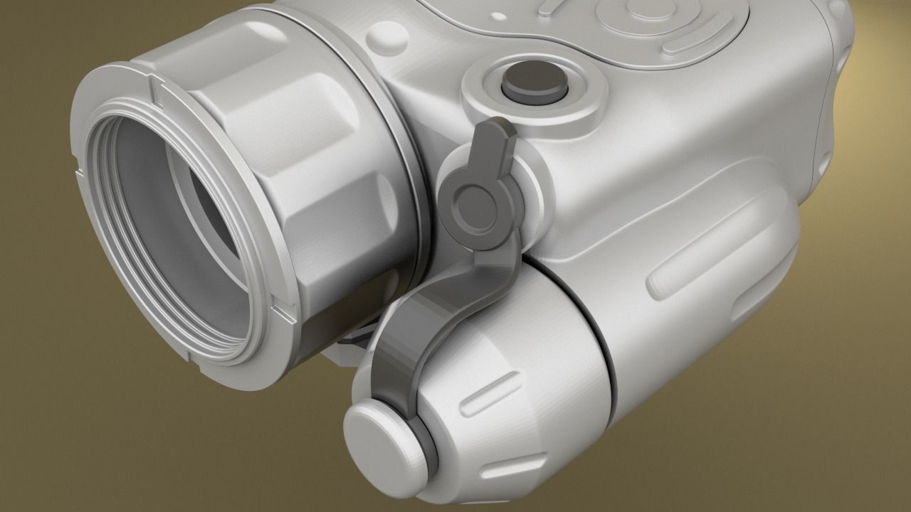 Airsoft Trijicon SkeetIR xMICRO THERMAL MONOCULAR Hollow body 3D print model_12