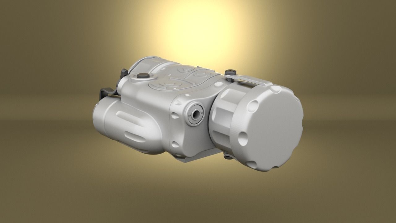 Airsoft Trijicon SkeetIR xMICRO THERMAL MONOCULAR Hollow body 3D print model_22