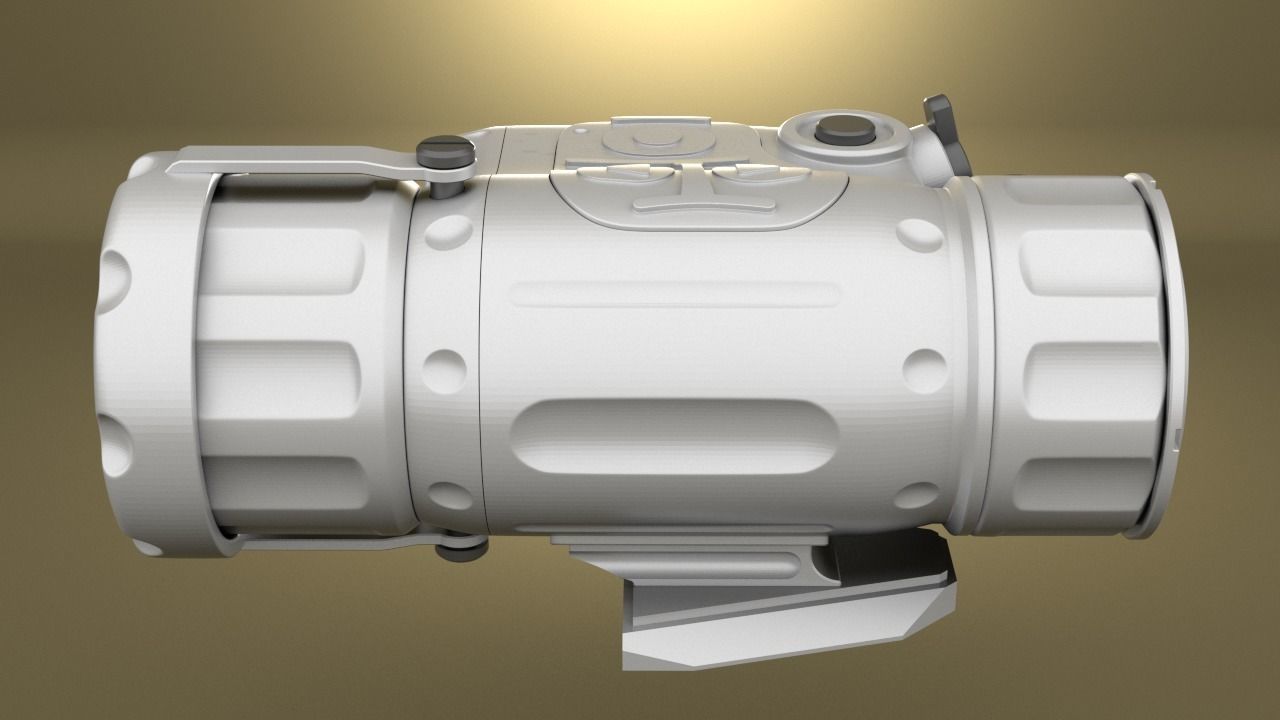 Airsoft Trijicon SkeetIR xMICRO THERMAL MONOCULAR Hollow body 3D print model_17