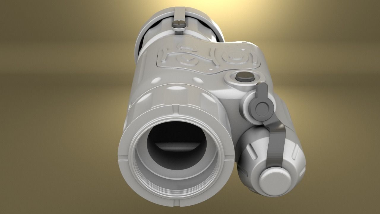 Airsoft Trijicon SkeetIR xMICRO THERMAL MONOCULAR Hollow body 3D print model_19