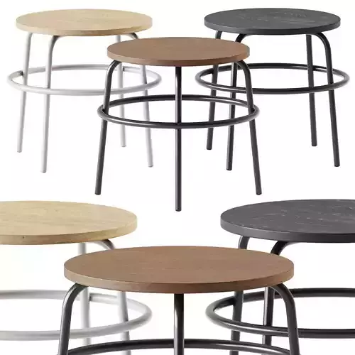 Ash Side Table by Hubsch Interior