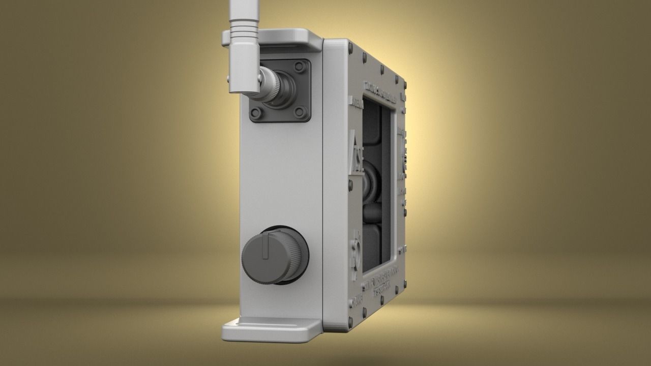 Airsoft Tactical Support Equipment Monitor Hollow body 3D print model_21