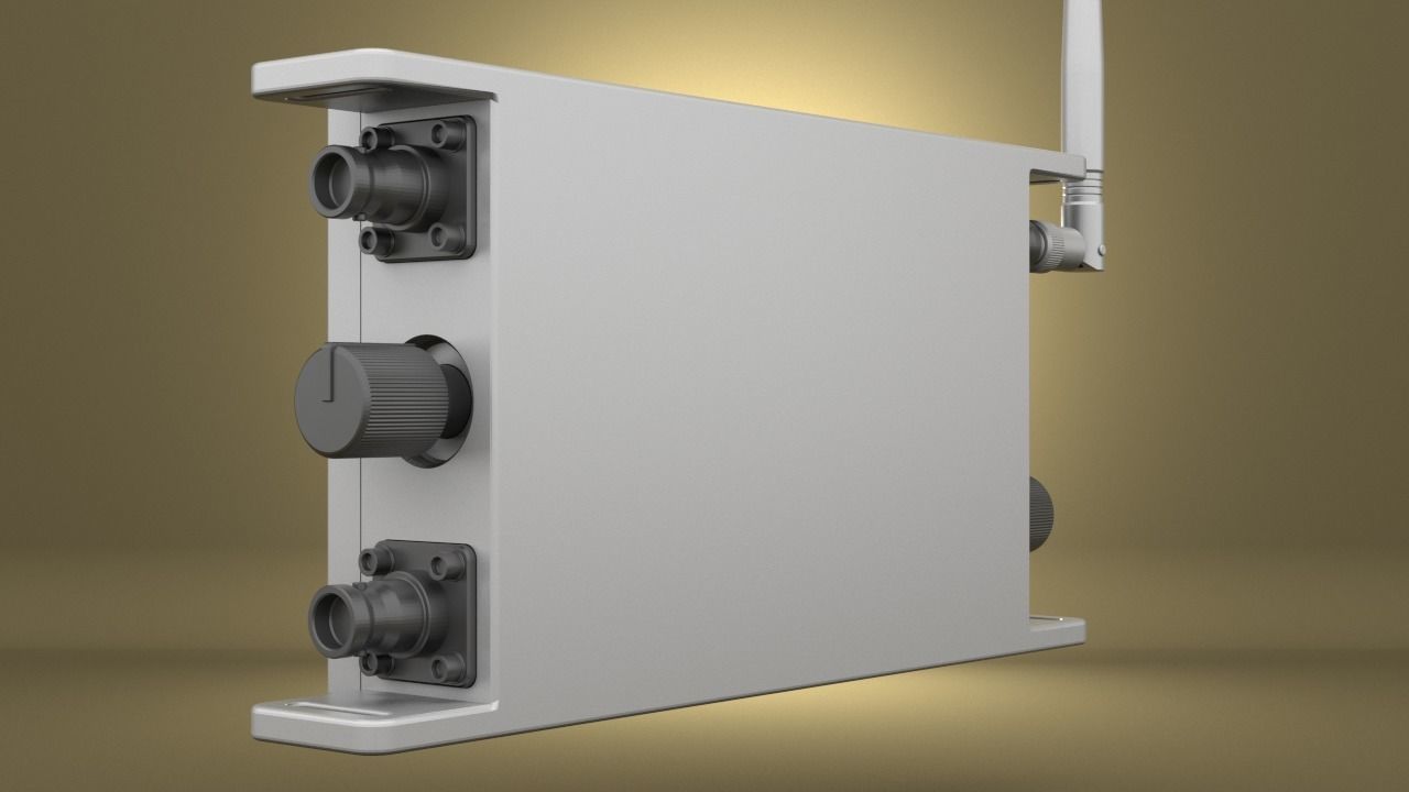 Airsoft Tactical Support Equipment Monitor Hollow body 3D print model_19