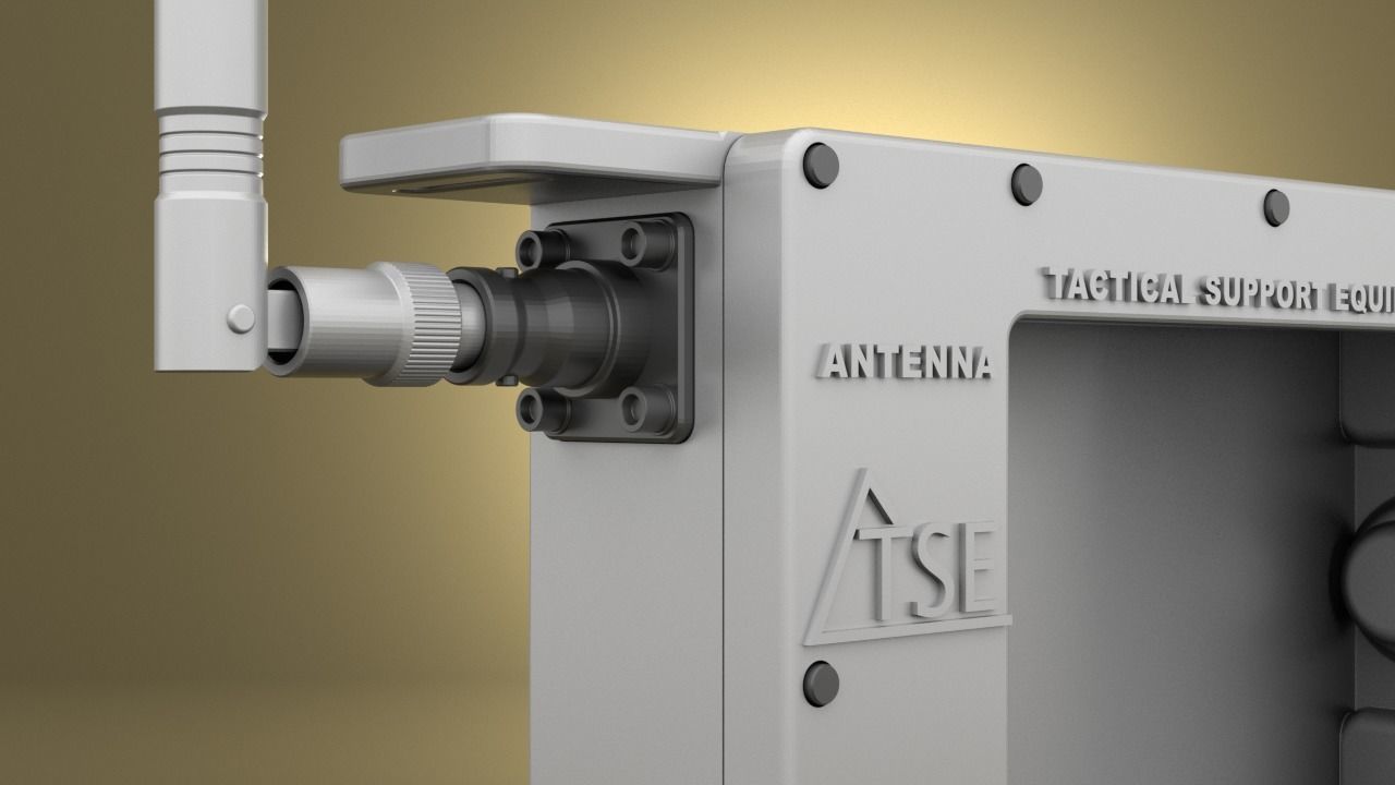 Airsoft Tactical Support Equipment Monitor Hollow body 3D print model_17