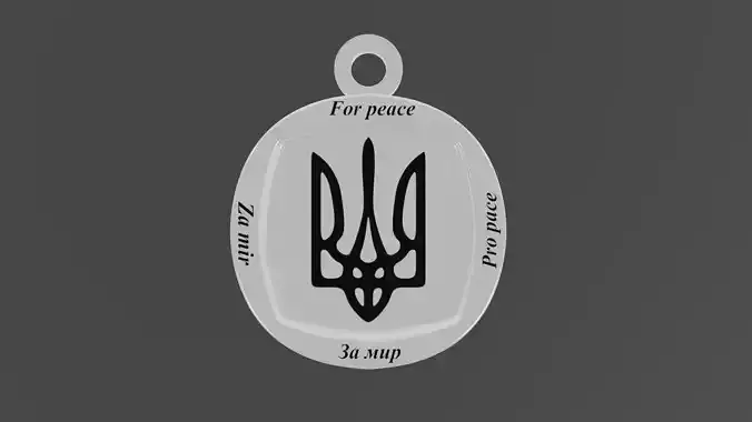 The money from the sale of this model goes to support Ukraine 3D print model