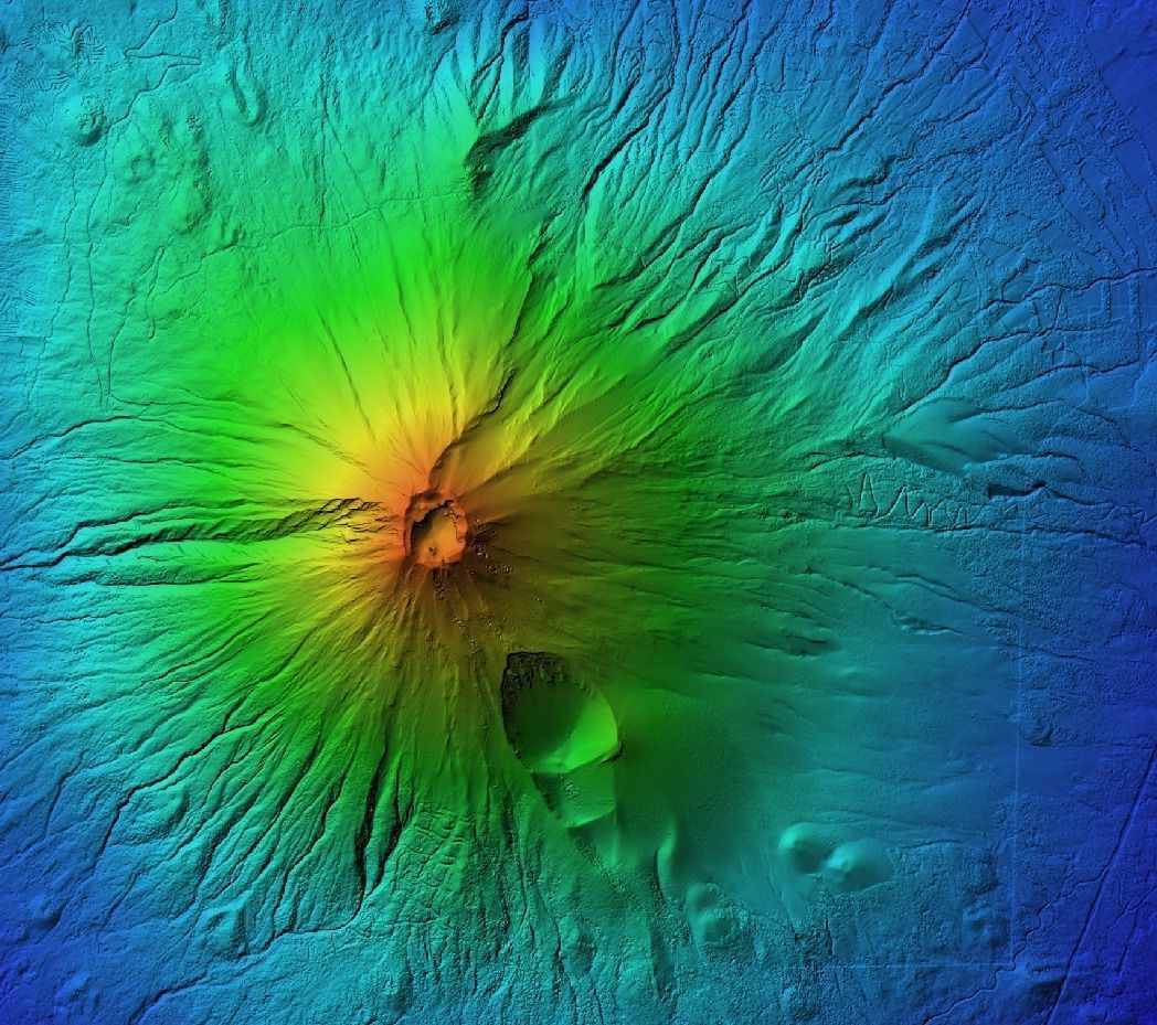 Mount Fuji Multipurpose Terrain Model 3D model_38