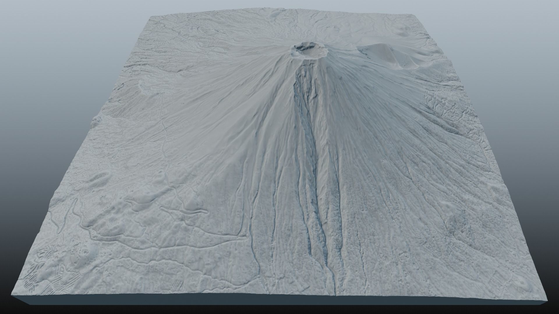 Mount Fuji Multipurpose Terrain Model 3D model_40