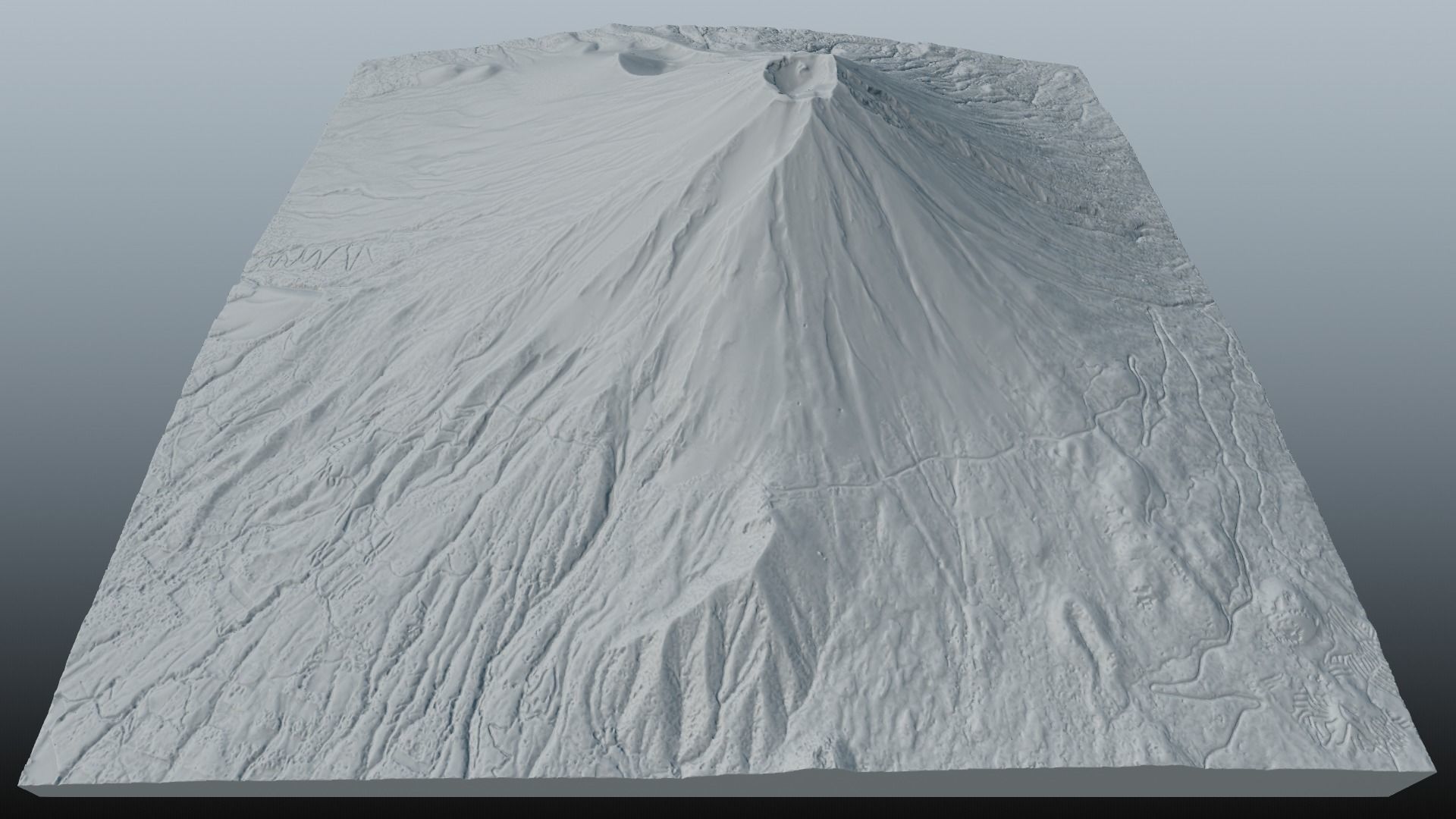 Mount Fuji Multipurpose Terrain Model 3D model_41