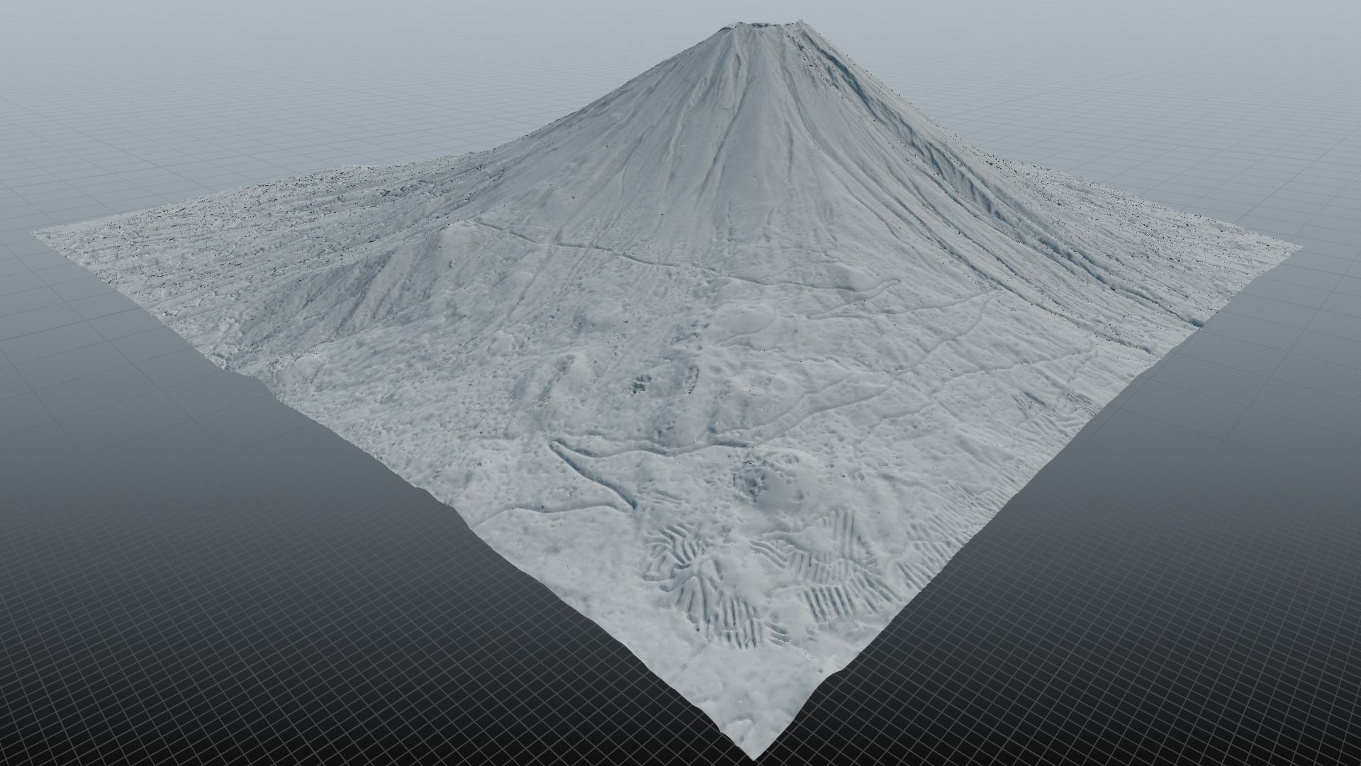 Mount Fuji Multipurpose Terrain Model 3D model_30