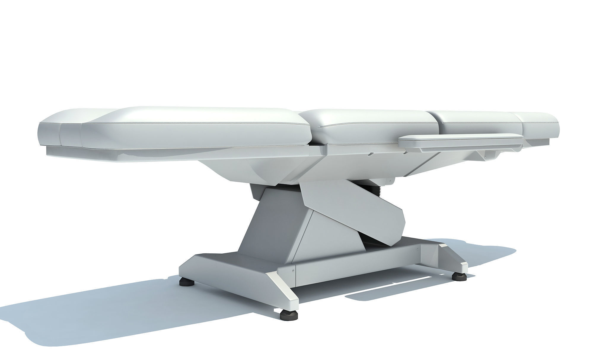 Medical Examination Chair Pose 2 3D model_3