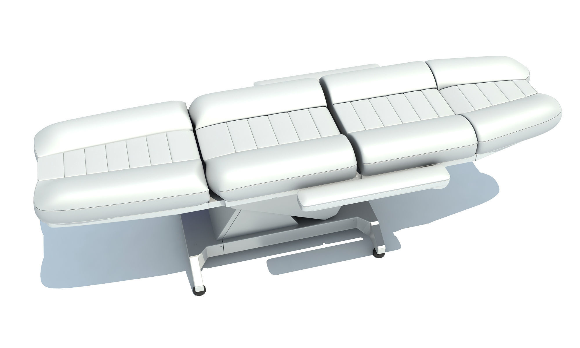 Medical Examination Chair Pose 2 3D model_4