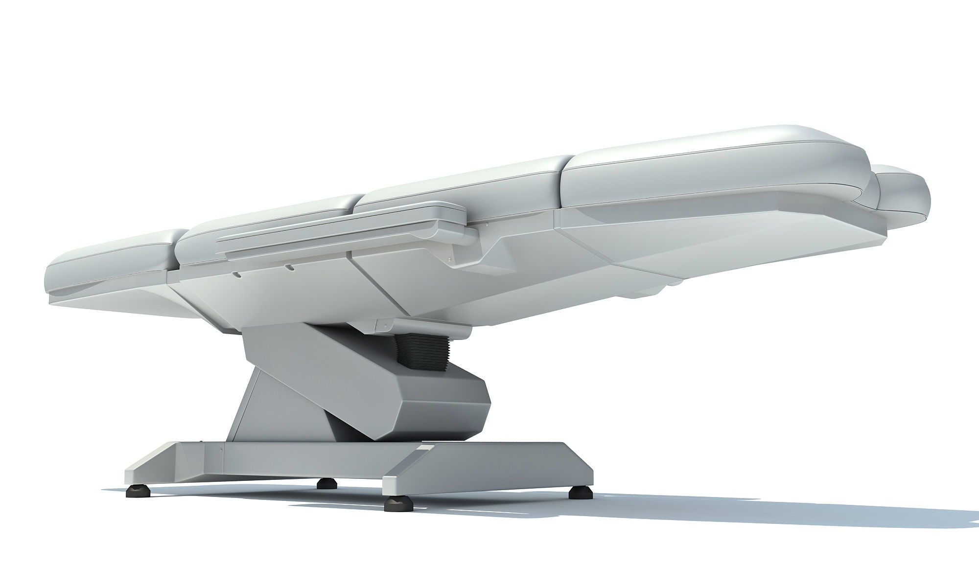 Medical Examination Chair Pose 2 3D model_6