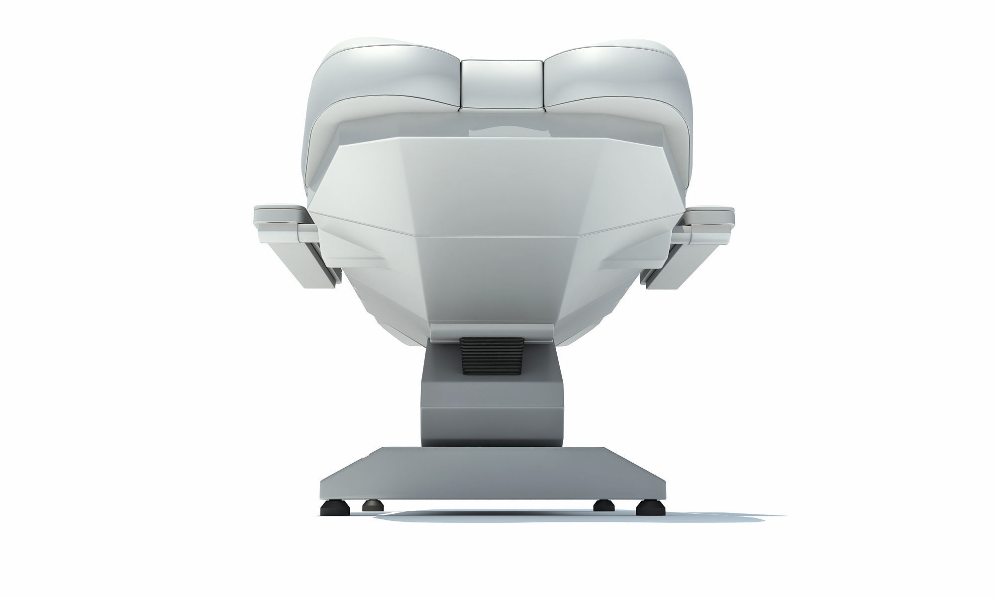 Medical Examination Chair Pose 2 3D model_9