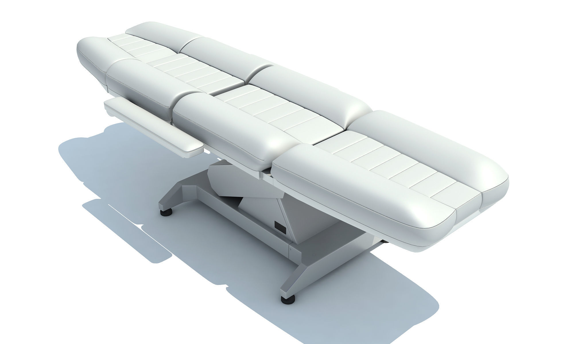 Medical Examination Chair Pose 2 3D model_1