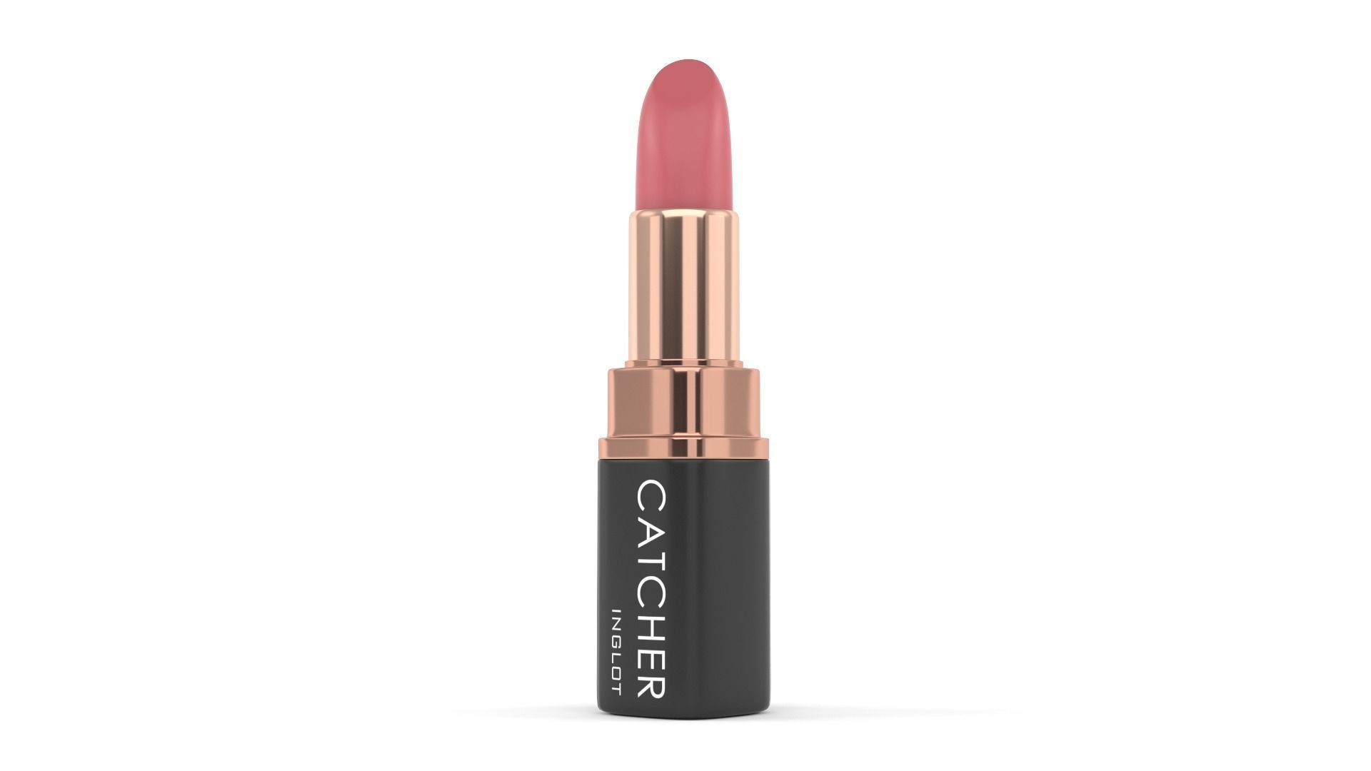 Lipstick cacher - rose gold 3D model_2