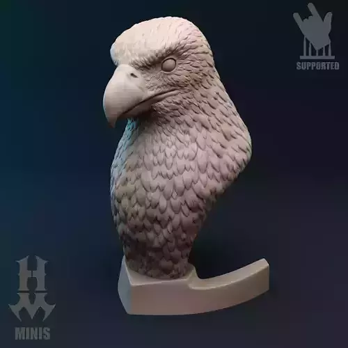 Eagle bust