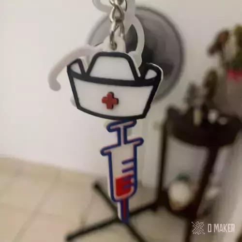 Nursery Key chain 3D print model