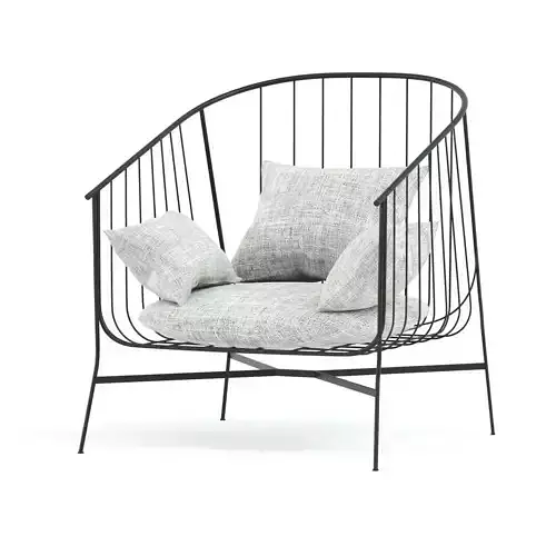 jenanette armchair iron