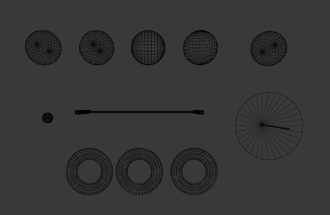 Asset pack on the theme of relaxing on the beach Low-poly 3D model_9