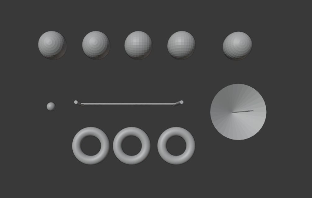 Asset pack on the theme of relaxing on the beach Low-poly 3D model_6