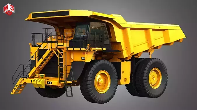 785D - Off-Highway - Mining Dump Truck 3D model