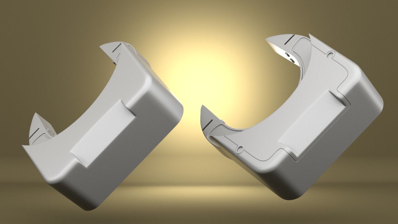 Airsoft AVON Protection mount Hollow body   3D print model_6