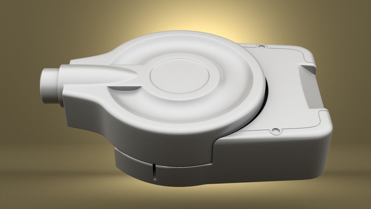 Airsoft AVON Protection mount Hollow body   3D print model_1