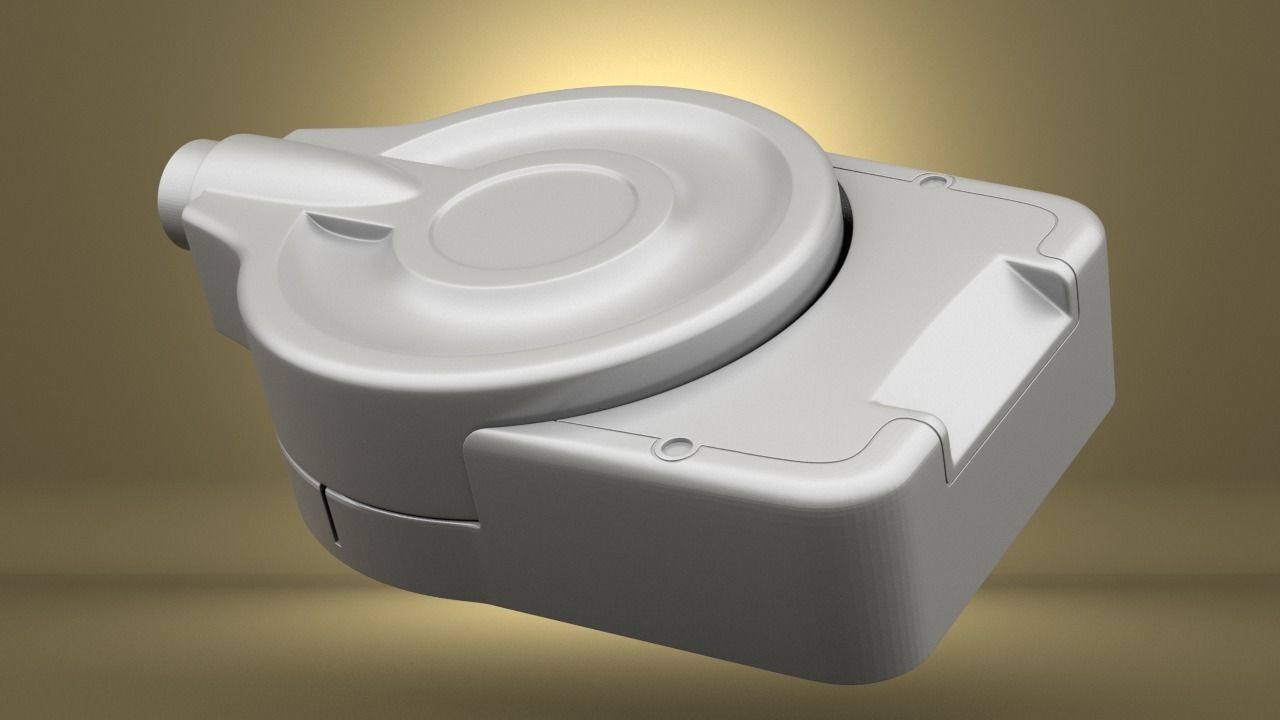 Airsoft AVON Protection mount Hollow body   3D print model_19