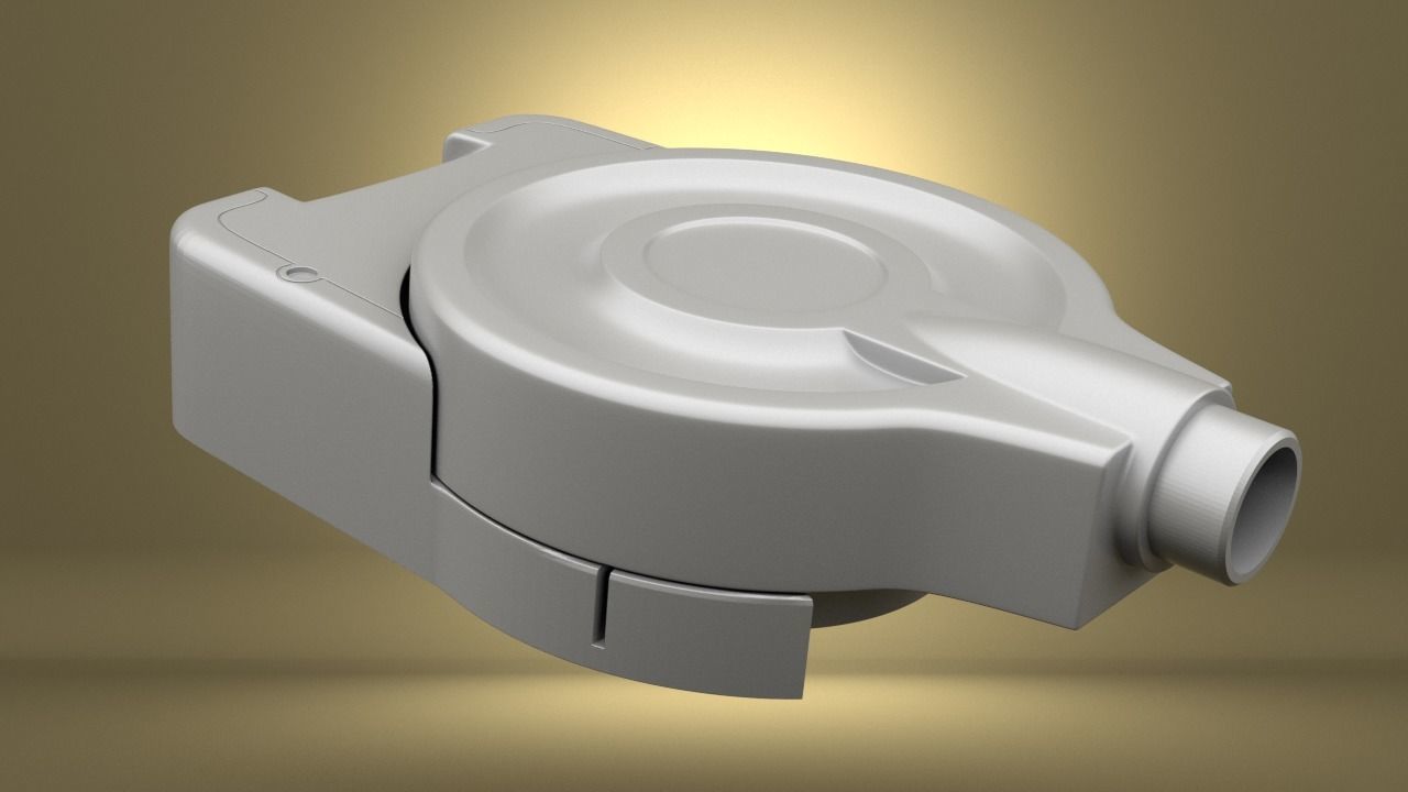 Airsoft AVON Protection mount Hollow body   3D print model_13