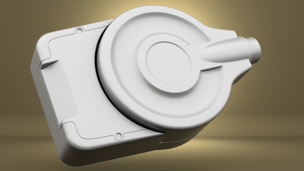 Airsoft AVON Protection mount Hollow body   3D print model_10