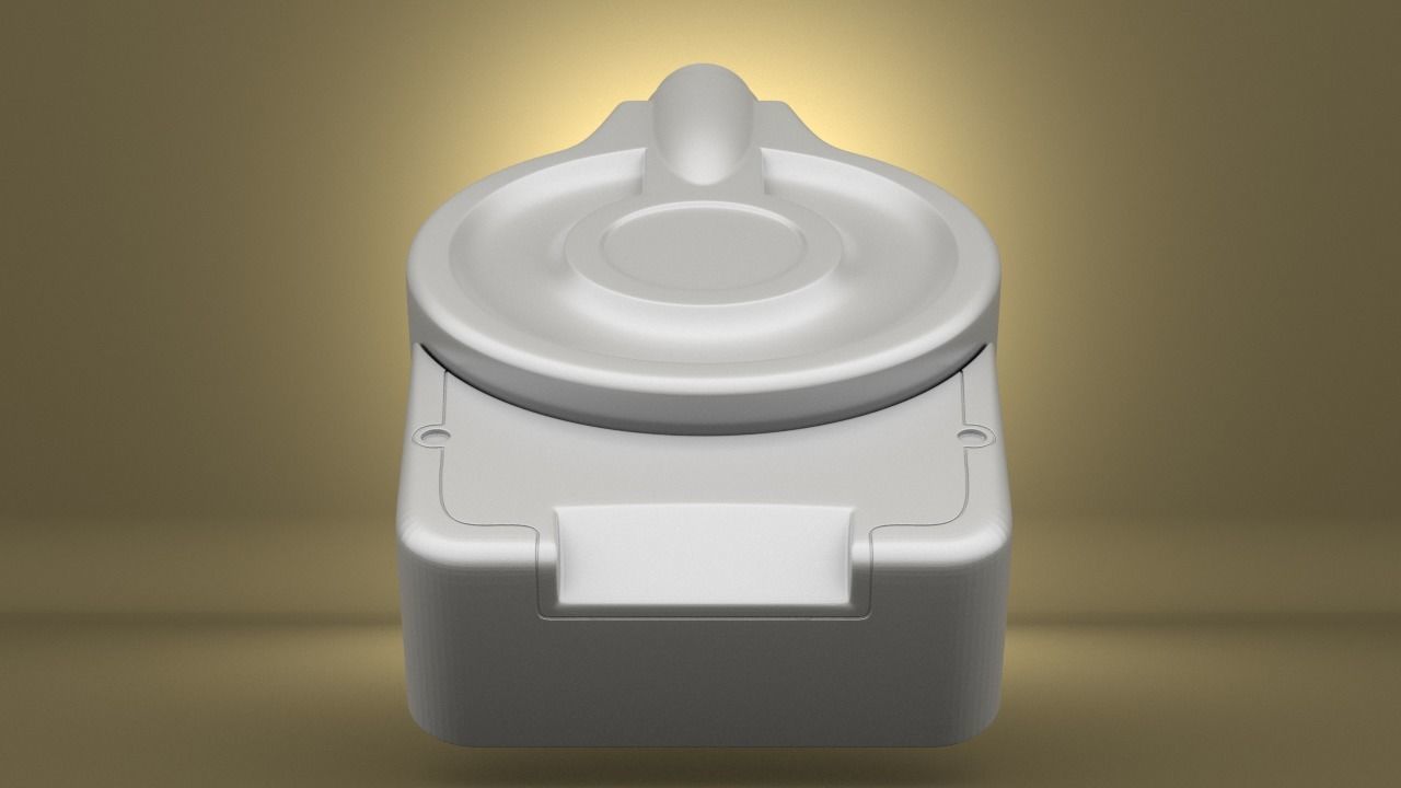 Airsoft AVON Protection mount Hollow body   3D print model_8