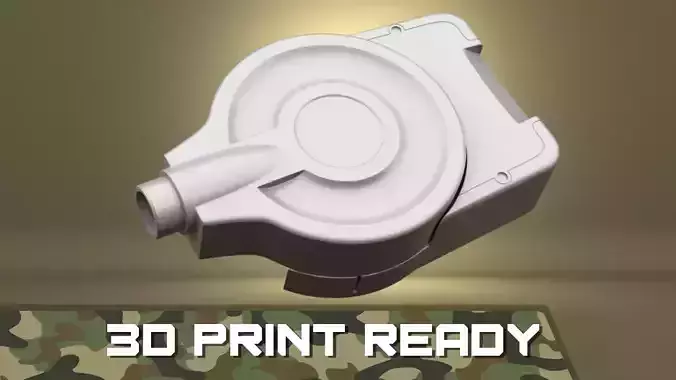 Airsoft AVON Protection mount Hollow body   3D print model