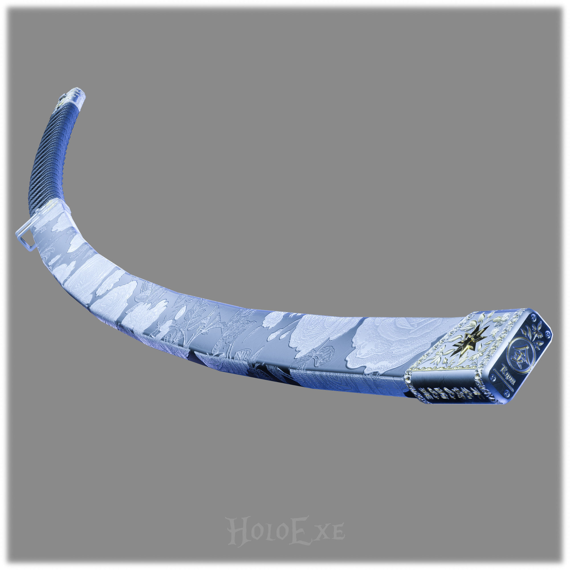 Suru Nodachi Low-poly 3D model_4