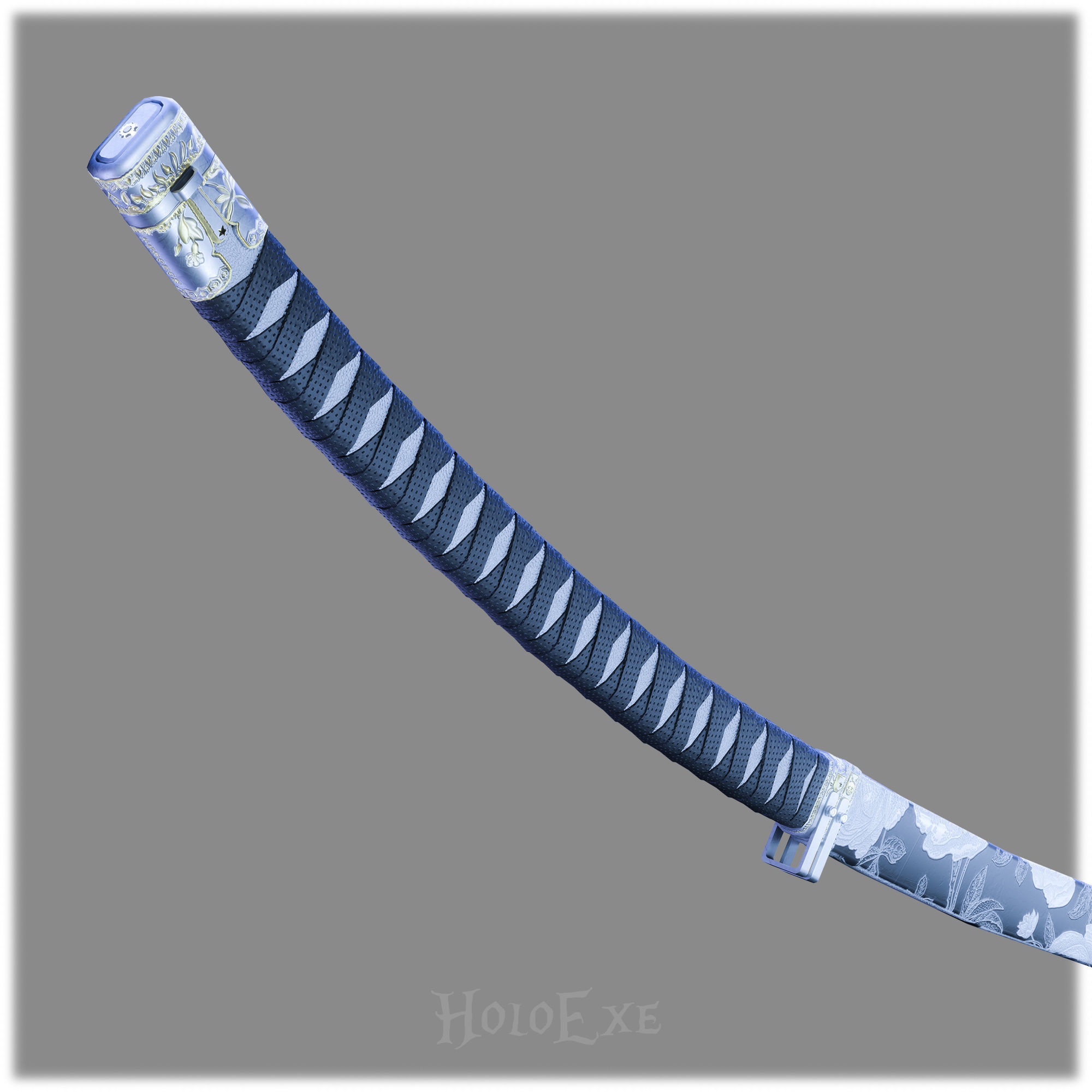 Suru Nodachi Low-poly 3D model_2