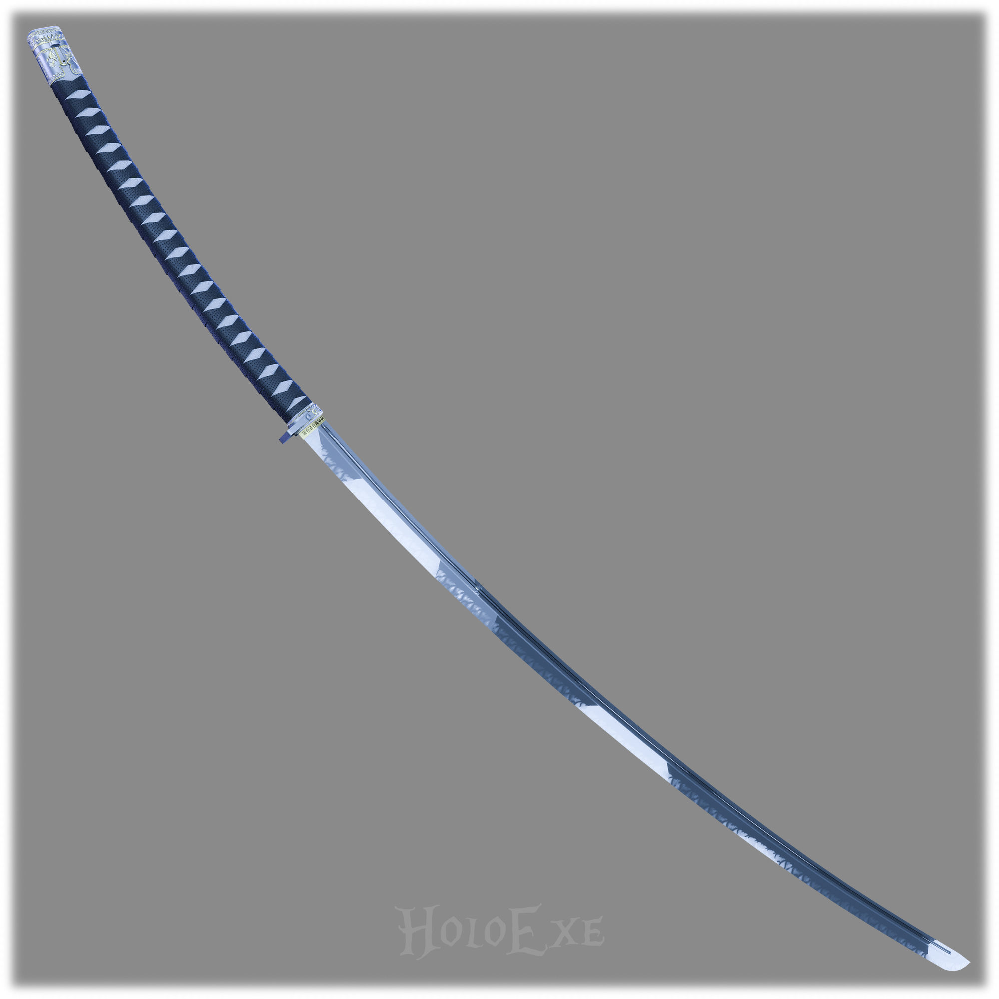 Suru Nodachi Low-poly 3D model_5