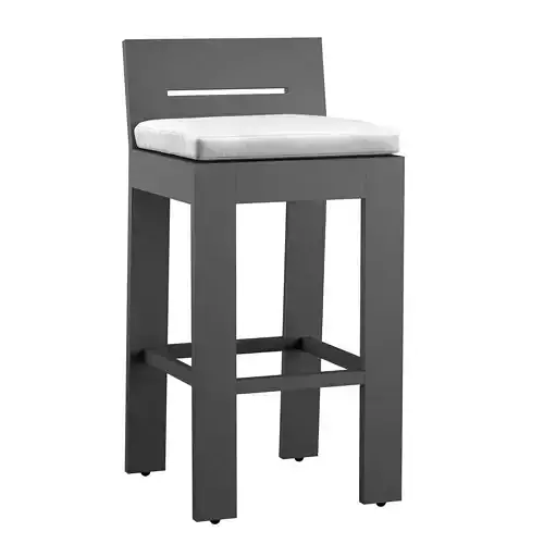MARBELLA ALUMINUM STOOL