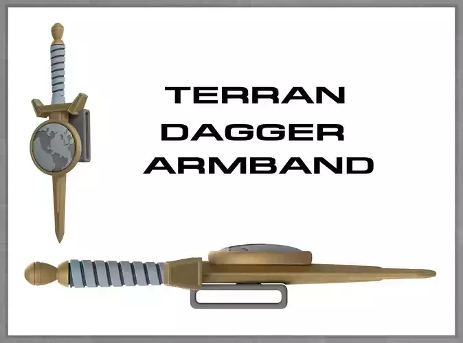 STO Terran Dagger Armband
